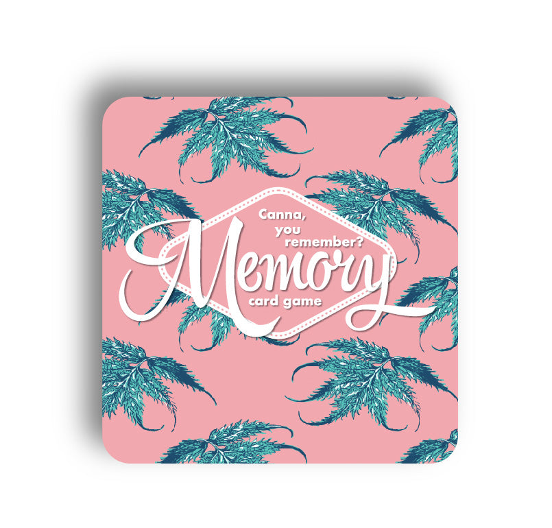 Canna You remember?  Memory Card Game : Pink